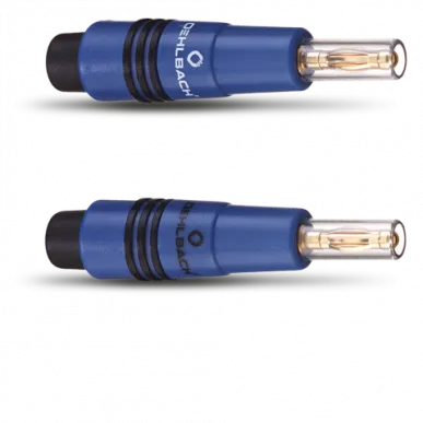 Разъем Oehlbach EXCELLENCE Banana B96 max. 6 mm2, blue, 4 pc, D1C3006